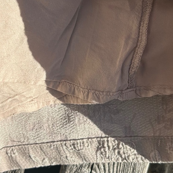 Free People Wide Leg, High Waisted, Taupe, Size 4  Bohemian Shorts - Picture 3 of 4